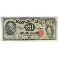 1880 $20.00 US NOTE