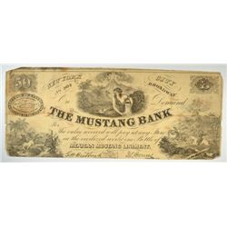 $50 MUSTANG BANK NOTE