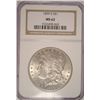 Image 1 : 1899-S MORGAN DOLLAR NGC MS62