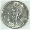 Image 1 : 1916-D WALKING LIBERTY HALF DOLLAR, MS-64+   WHITE  RARE!