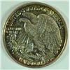 Image 3 : 1920 WALKING LIBERTY HALF DOLLAR,  ( ANACS AU-58 ) WITH COLOR! CERT WITH COIN