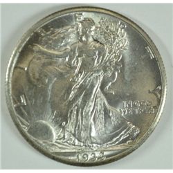 1933-S WALKING LIBERTY HALF DOLLAR, MS-65 BLAST WHITE, SUPERB! RARE!!
