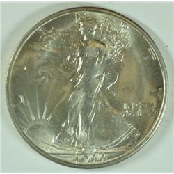 1944-S WALKING LIBERTY HALF DOLLAR,  MS-65  GEM WHITE