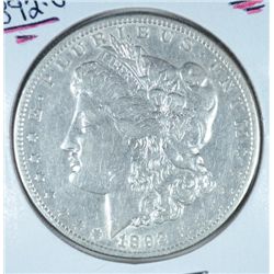 1892-O MORGAN DOLLAR XF