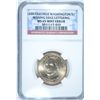 Image 1 : 2007 GEORGE WASHINGTON MINT ERROR DOLLAR NGC MS65