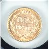 Image 1 : 1945 2-PESO MEXICO GOOD PL