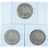 Image 2 : 1916 (P,D,S)  WALKING LIBERTY HALF DOLLARS AG'S