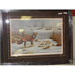 FRAMED LIMITED EDITION PRINT  WINTER HUNT - MARLA WILSON