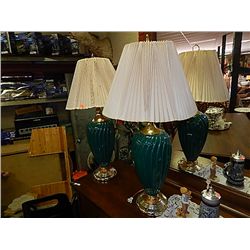 TABLE LAMP - GREEN