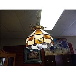 HANGING CEILING LAMP - LEADED GLASS