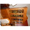 Image 1 : OAK 2PC CHINA CABINET