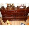 Image 1 : BOMBAY STYLE DRESSER/ BUFFET - WALNUT - NEW FLOOR MODEL (DISPLAY UNIT)