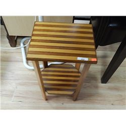 INLAYED SIDE TABLE