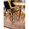 Image 1 : BRASS & GLASS WINE RACK