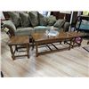 Image 1 : MAPLE COFFEE TABLE SET - 3 PC TOTAL