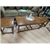 Image 2 : MAPLE COFFEE TABLE SET - 3 PC TOTAL