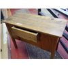 Image 2 : VINTAGE OAK WASH STAND - 1 DRAWER