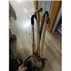 Image 1 : ASSORTED WOOD CANES & UMBRELLAS