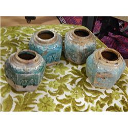 GINGER JARS - 4 TOTAL