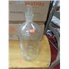 Image 1 : LARGE GLASS APOTHECARY JAR WITH STOPPER