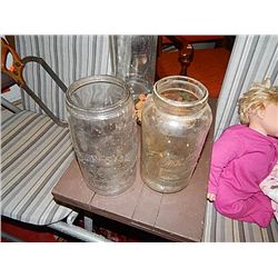 VINTAGE MASON JARS - GOLDEN STATE & ECONOMY =2 TOTAL