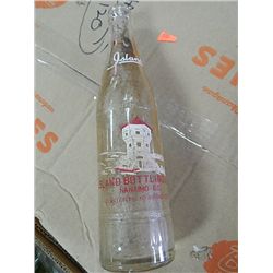 VINTAGE GLASS BOTTLES - ISLAND BOTTLEING LTD (NANAIMO, B.C) = 1 TOTAL