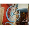 Image 1 : VINTAGE STEEL FARMERS WHEEL