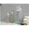 Image 1 : SET OF 3 BOTTLES / JARS