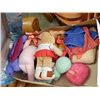 Image 1 : BOX OF ASSORTED DOLLS ETC