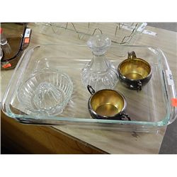 PYREX DISH & CONTENTS