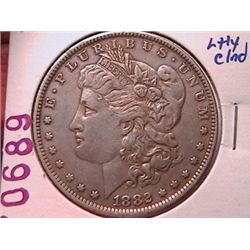 1882-O/S Morgan Dollar XF45