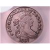 Image 1 : 1807 Draped Bust Half AU55 Clnd ICG