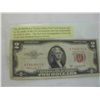 Image 1 : 1953 B $2 "UNITED STATES NOTE" RED SEAL