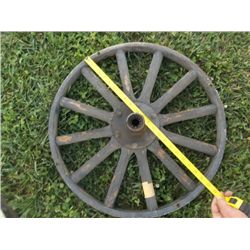 Model T Wooden Spoke Front Wheel 23"