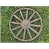 Image 1 : Model T Wooden Spoke Front Wheel 23"