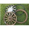 Image 1 : Lot of Wooden Wheel Parts