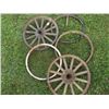 Image 2 : Lot of Wooden Wheel Parts