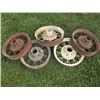 Image 2 : Set of Model A Wire Wheels