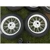 Image 2 : Set of Model T Wire Wheels & New Tires