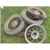 Image 1 : Lot of Model T Wire Wheels