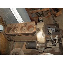 1921 Model T Block w/ Starter & Transmission