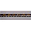 Image 1 : 31.830g Bracelet of Amethyst and Citrine Sterling Silver