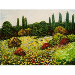 Wanda Kippenbrock, Wildflower Meadow, Oil on Canvas