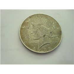 1922-S SILVER PEACE DOLLAR