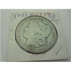 1903-S MORGAN SILVER DOLLAR