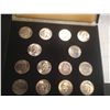Image 1 : SET OF 14 UNCIRCULATED ROOSEVELT DOLLARS