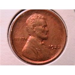 1922-D LINCOLN CENT XF-40