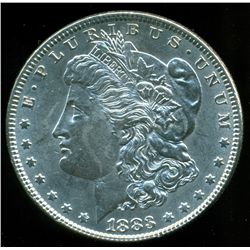 1883 MORGAN SILVER DOLLAR AU-50