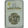 Image 1 : 1954-D FRANKLIN HALF DOLLAR, NGC MS-64 FBL