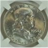 Image 2 : 1954-D FRANKLIN HALF DOLLAR, NGC MS-64 FBL